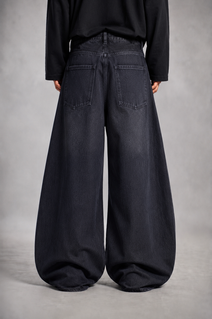 OBSIDIAN BALLON DENIM